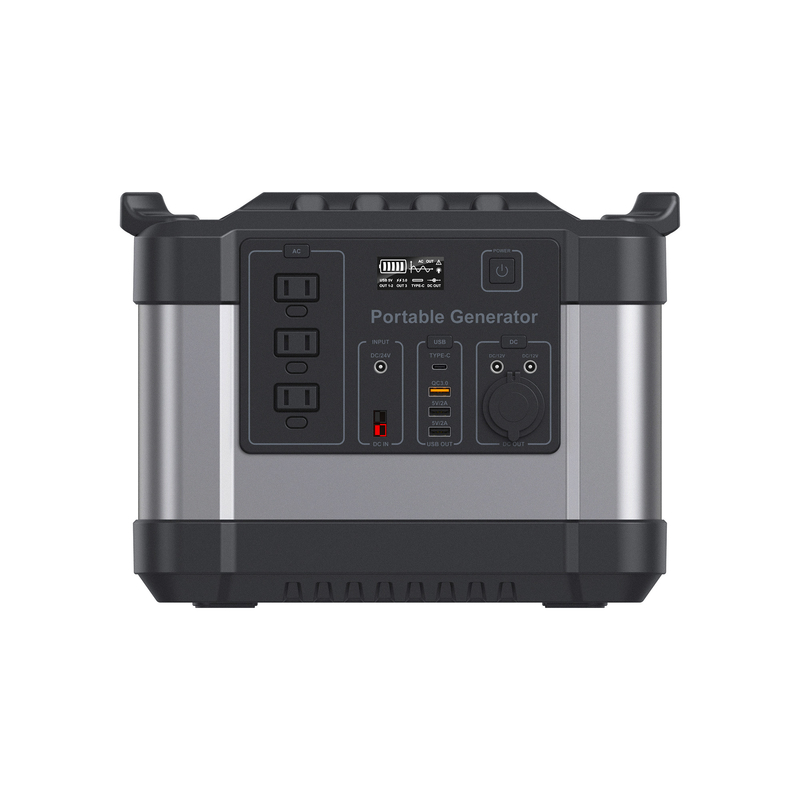 Rechargeable 110V 50Hz 60Hz Solar Portable Power Station 1000W